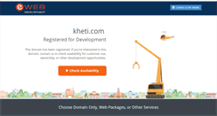 Desktop Screenshot of kheti.com